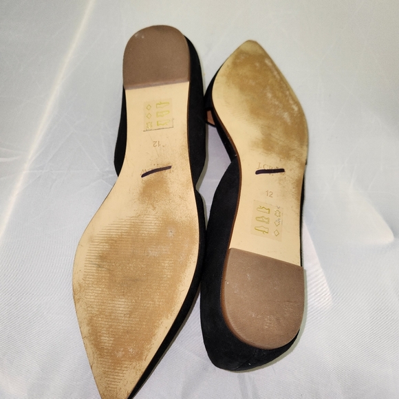 J Crew Factory Zoe suede d'Orsay flats F5310 - Picture 4 of 17